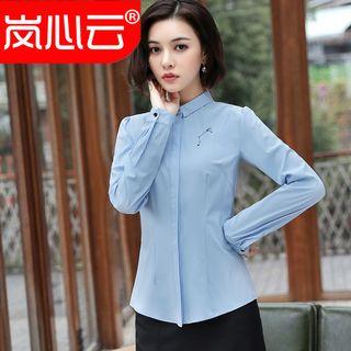 Printed Shirt / Pencil Skirt / Set