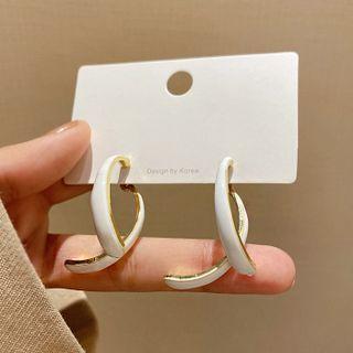 Curve Glaze Earring