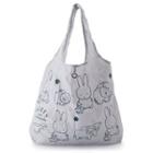 Miffy Eco Shopping Bag With Pouch (white) One Size
