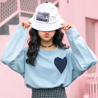 Heart Shaped Pocket Pullover