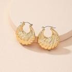 Alloy Dangle Earring E2313 - 1 Pair - Gold - One Size