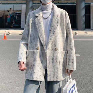 Gingham Tweed Blazer