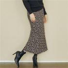 Leopard Maxi Skirt Leopard - One Size