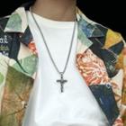 Cross Stainless Steel Pendant / Necklace