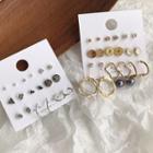 9-pair Set: Alloy Earring (assorted Designs)