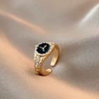 Watch Design Alloy Open Ring C001 - Gold - One Size