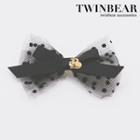 Mesh Bow Hair Clip