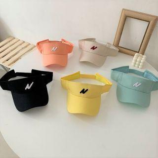 Letter N Visor Hat
