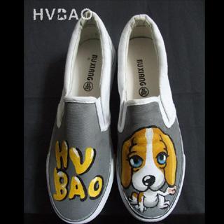 Puppy Canvas Sneakers