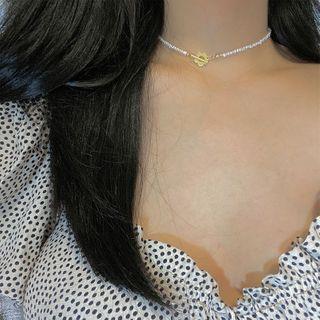 Irregular Pearl Choker