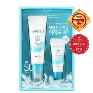 Labiotte - Uv Veil Mositure Sun Essence Special Set 2pcs
