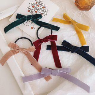 Velvet Bow Hair Tie / Hair Clip