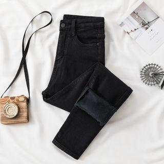 High-waist Skinny Jeans ( Various Designs )