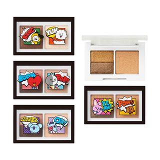 Vt - Art In Multi Eye Shadow - 4 Colors #01 Origin Brown