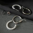 Set Of 3 Pairs: Earring 1 Pair - 2484a - Set - C - Silver - One Size