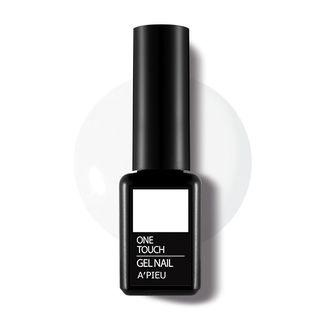 Apieu - One-touch Gel Nail (#wh01 White Field)