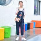 Strawberry Embroidered Jumper Jeans