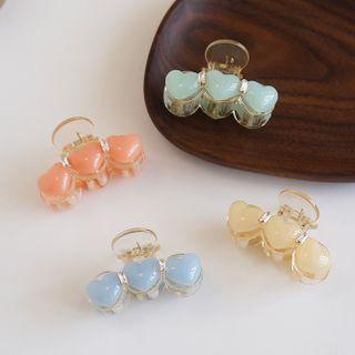 Heart Acrylic Hair Clamp
