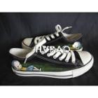 Lying In The Grass Canvas Sneakers