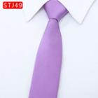 Pre-tied Neck Tie (5cm) Stj49 - One Size