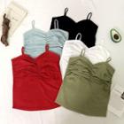 Crinkled Knit Camisole