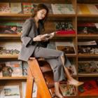 Plain Blazer / Dress Pants / Mini Pencil Skirt / Sleeveless Top / Set