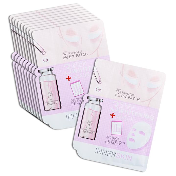 Inner Skin - 3 Step Whitening Mask Set 10 Pcs