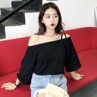 Boatneck Loose-fit Top