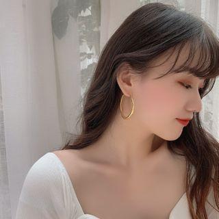 Hoop Earring 1 Pair - Circle Earring - One Size