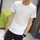 Embossed Short-sleeve T-shirt