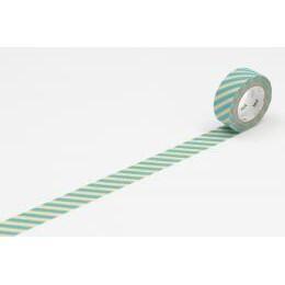 Mt Masking Tape : Mt Fab Stripe Cream X Mint