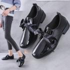 Square Toe Black Shoes