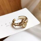 Heart Ring 1 Pc - Ring - Gold - One Size