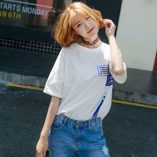 Strap Accent Tee