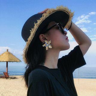 Metal Flower Studs