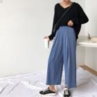 High-waist Straight Cut Shorts