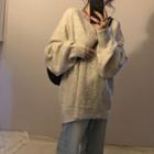 Melange Sweater Melange Gray - One Size