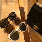 Round-frame Uv400 Sunglasses