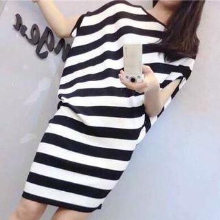 Cap Sleeve Knit Sheath Dress
