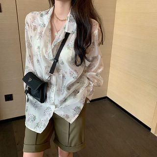 Floral Print Shirt / Shorts
