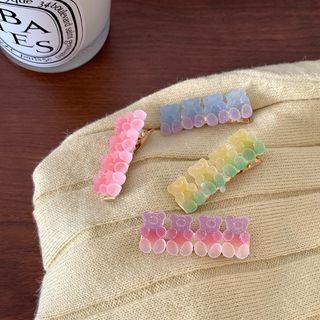 Bear Plastic Hair Clip