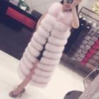 Hooded Faux Fur Vest