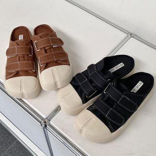 Adhesive Tab Sneaker Mules