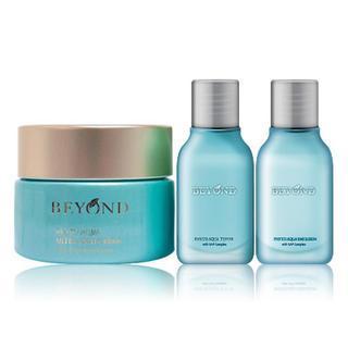 Beyond - Phyto Aqua Ultra Rich Cream Set : Cream 55ml + Toner 35ml + Emulsion 35ml