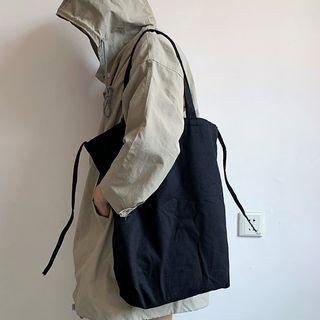 Simple Canvas Tote Bag As Shown In Figure - One Size
