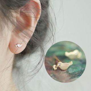 Bird Sterling Silver Earring
