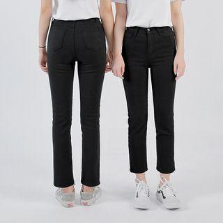 Black Straight-cut Pants (tall/petite)