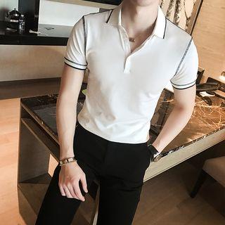 Piped Polo Shirt
