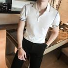 Piped Polo Shirt