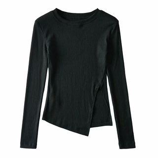Irregular Knit T-shirt